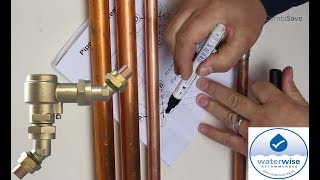 CombiSAVE Installation video - Combi Boiler Water & Energy Saving Valve