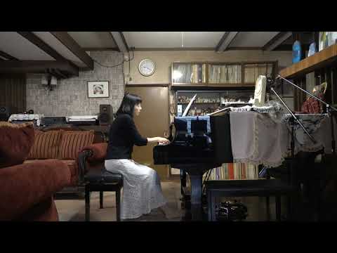 雪の華(こまつ cover)ピアノソロ