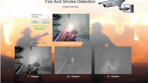 Fire Detection Through Image processing, Project