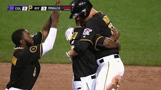 Mercer rips walk-off double in the 11th
