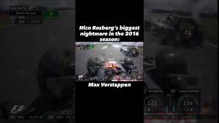 Max Verstappen The Biggest Nightmare In The 2016 Season For Nico Rosberg