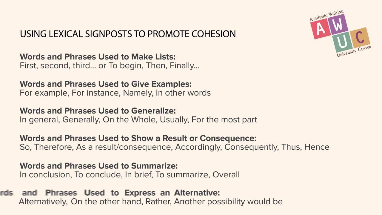 academic writing examples