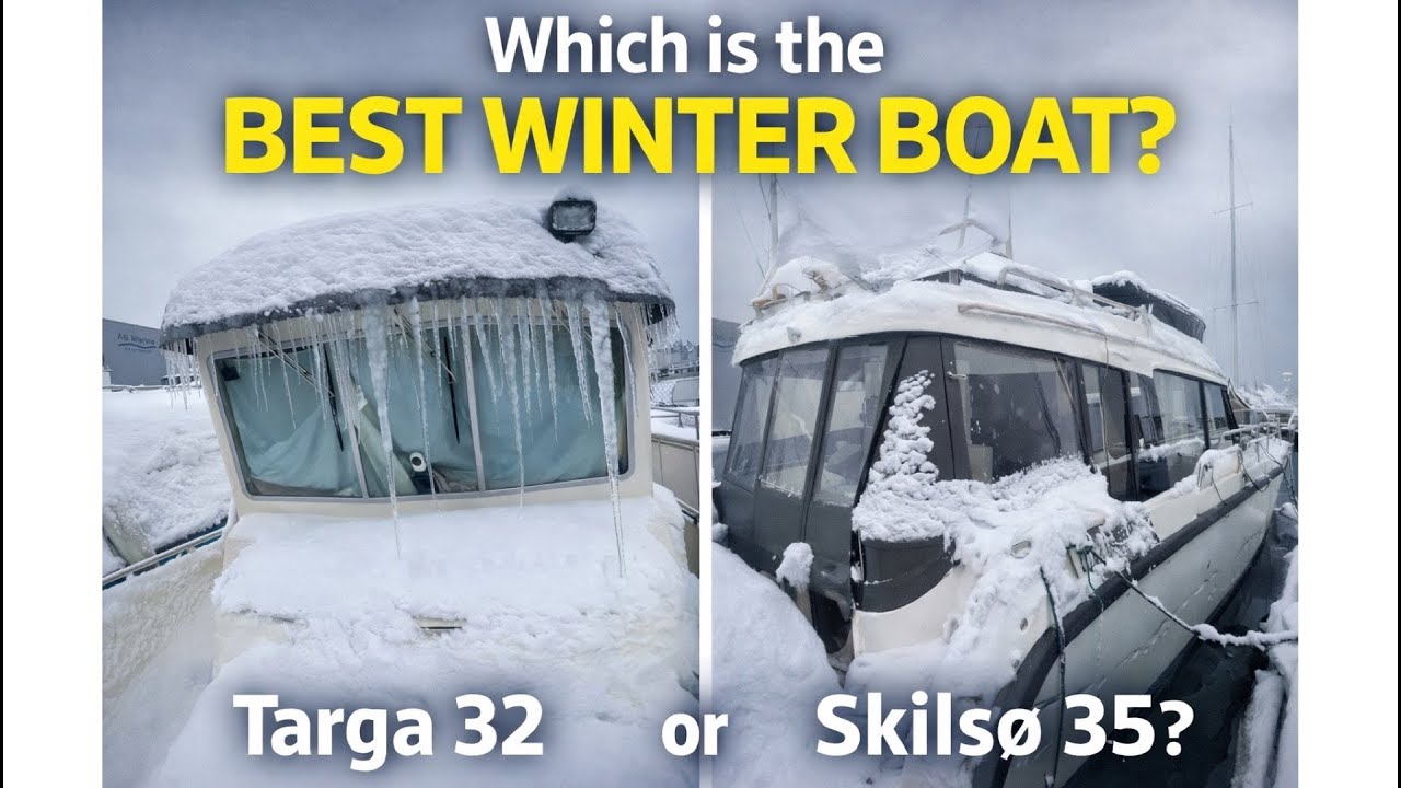 Какая лодка лучше подходит для зимней рыбалки: Targa 32 или Skilsø 35?