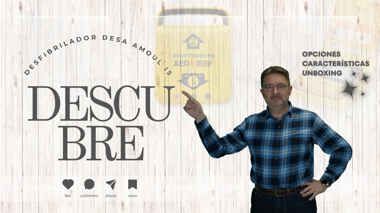 ⚙️DESFIBRILADOR DESA AMOUL i5: Guía Completa, Configuración y AED Data Management