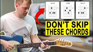 Video thumbnail of "10 Essential Beginner Math Rock Chords"