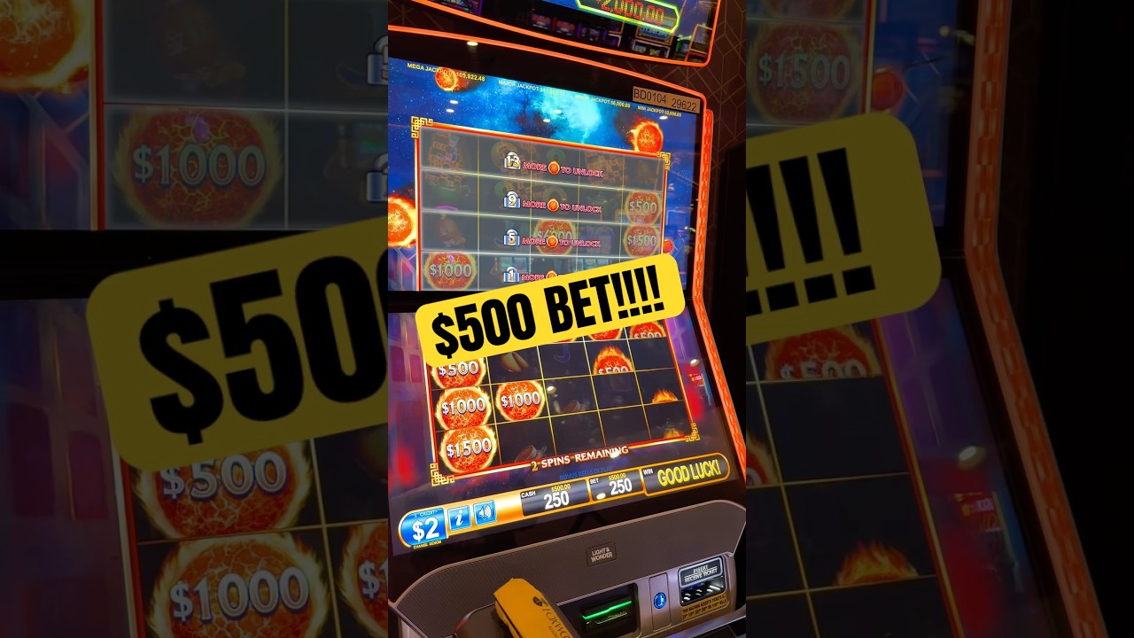 kinsa88 bet This $500 Bet Made HISTORY casino gambling slots