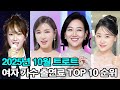 2025년 10월 트로트 여자 가수 출연료 TOP 10 순위