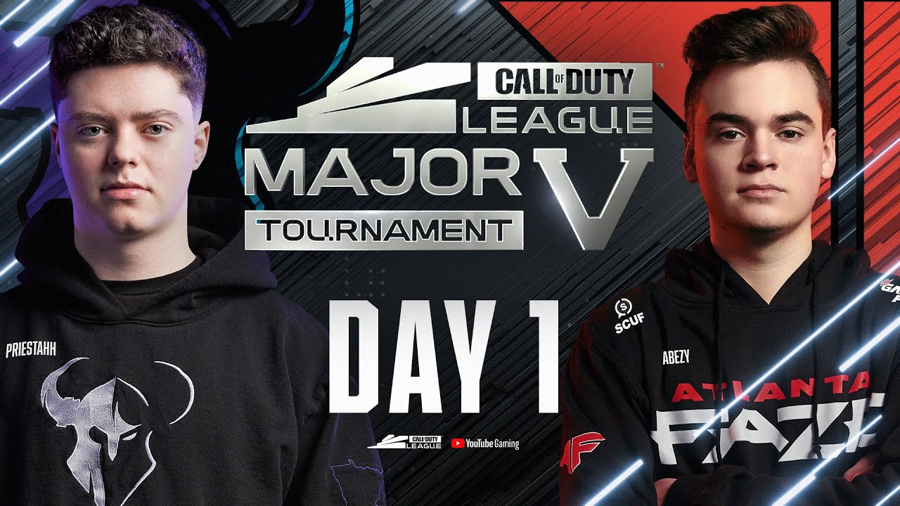 Call Of Duty League 2021 Season | Stage V Major Tournament | Day 1 ...