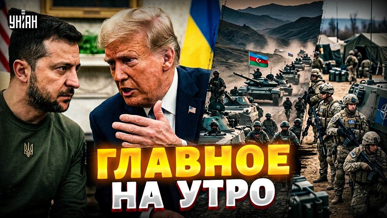 СРОЧНОЕ ВКЛЮЧЕНИЕ! Трамп ПРОСИТ Зеленского О ПОМОЩИ. Алиев ПОДНИМАЕТ ВОЙСКА. НАТО наготове / LIVE