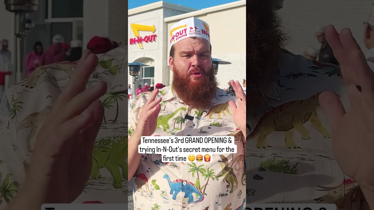 Это была наша вторая поездка в ресторан In-N-Out в Теннесси, и мы наконец-то определились с заказ...