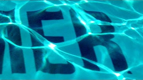 Photoshop Tutorial: How to Make Underwater Text & Graphics!