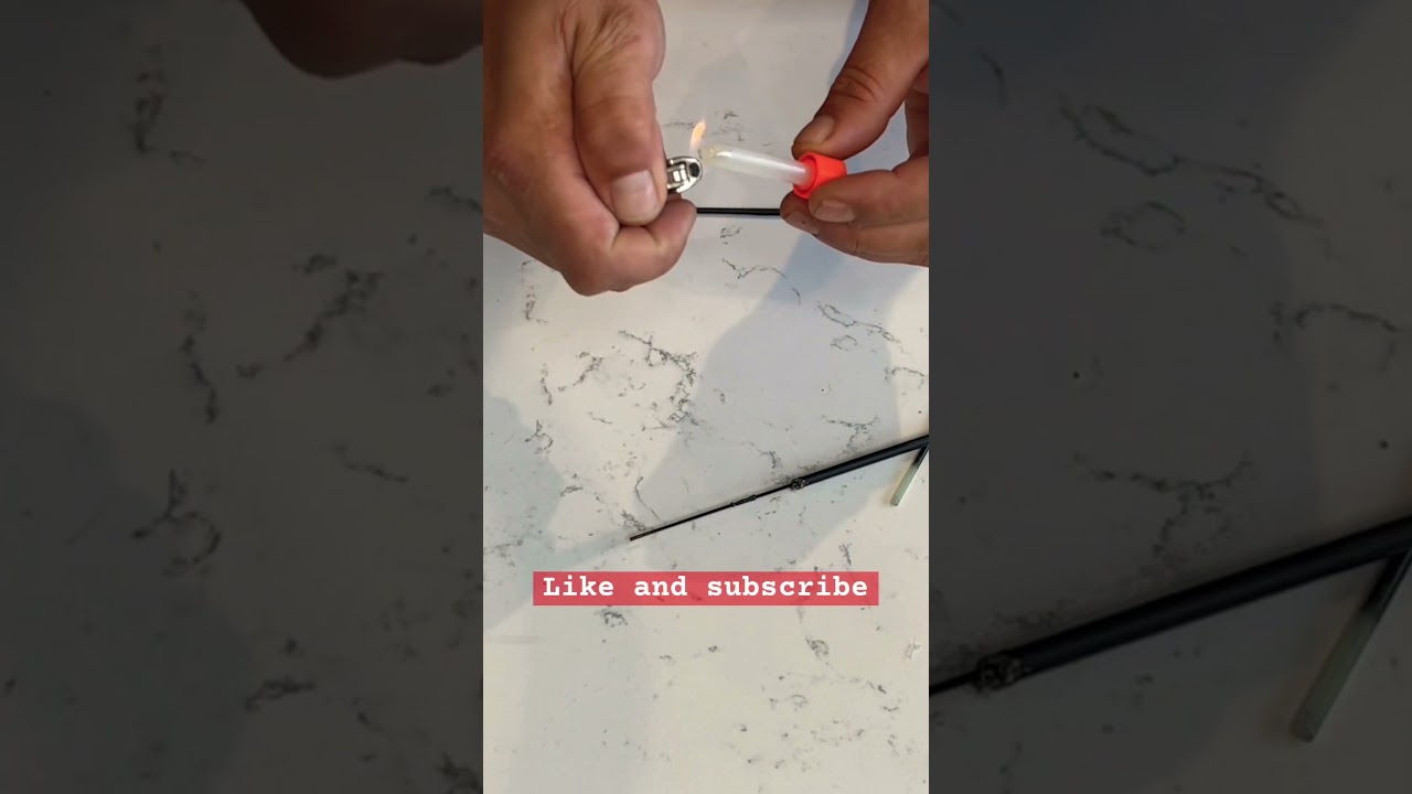 How to Fix broken fishing rod