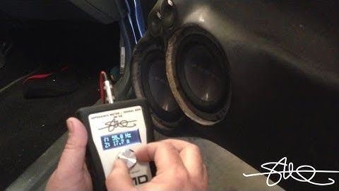 Easy In Vehicle Speaker Locator - (Another use for the SMD IM-SG)