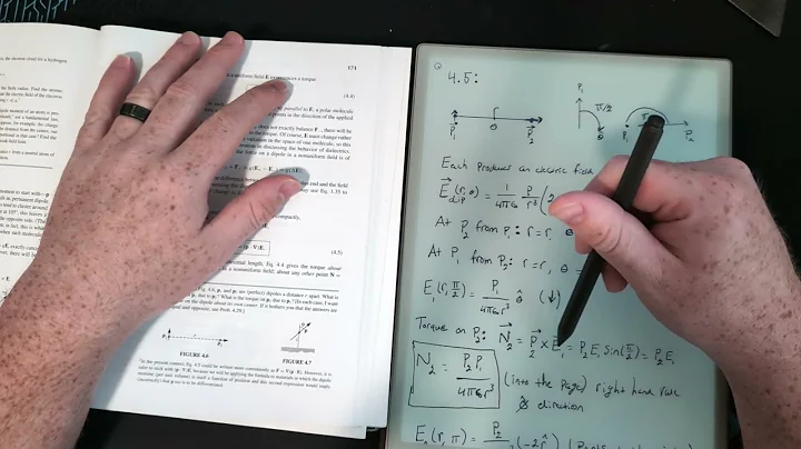 David Griffiths Electrodynamics | Problem 4.5 Solution