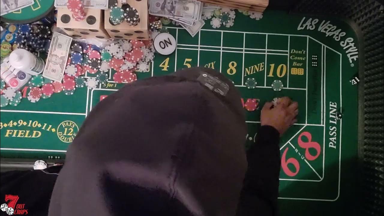 MY FAVORITE CRAPS STRATEGY METHOD IN ACTION up 800 in 20 minutes YouTube