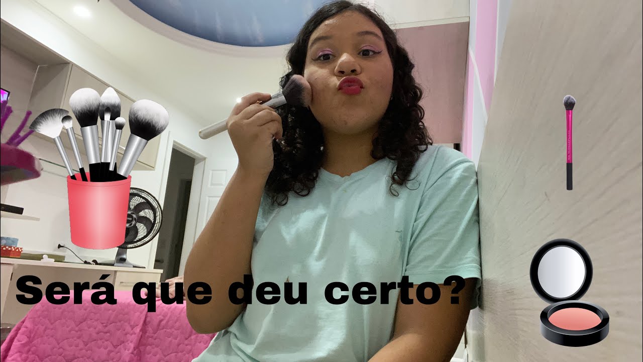 Testando As Minhas Maquiagens Novas Youtube