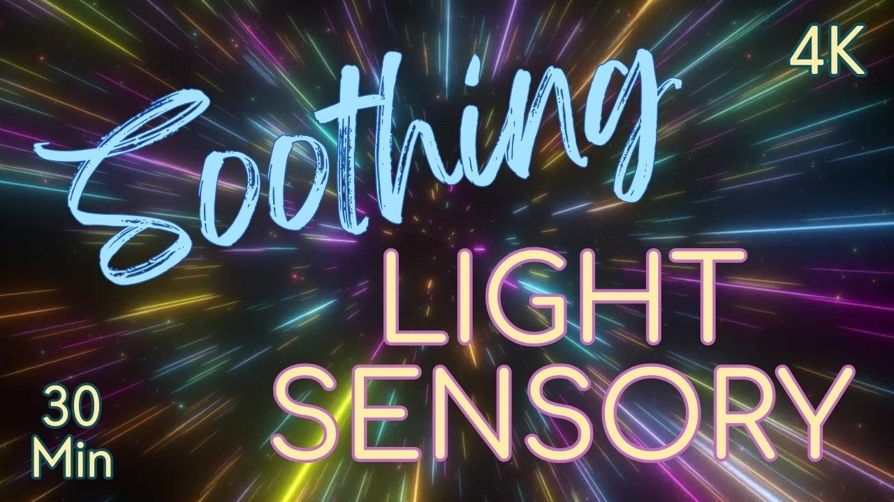 Soothing Sensory Lights | Calming Autism Music | Stress Relief | Deep ...