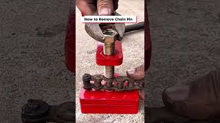 Step By Step Guide To Extracting Heavy Duty Chain Pins