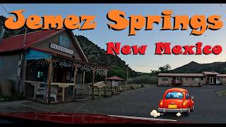 🇺🇸 Driving NEW MEXICO: Jemez Springs, NM