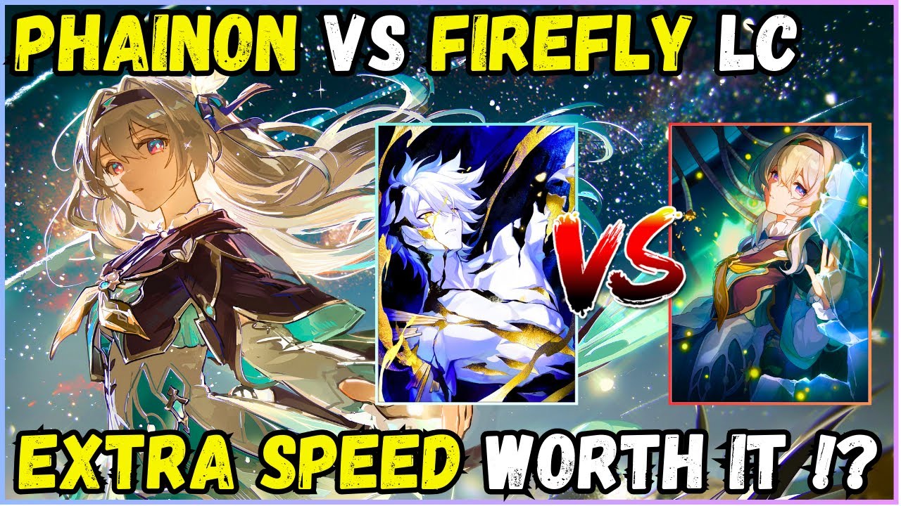 Firefly best LC FT Dahila | Phainon vs Signature Light Cone | Anomaly Arbitration | Honkai Star Rail