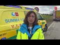 Heridos en accidente de tráfico en Aranjuez (25/03/2024)