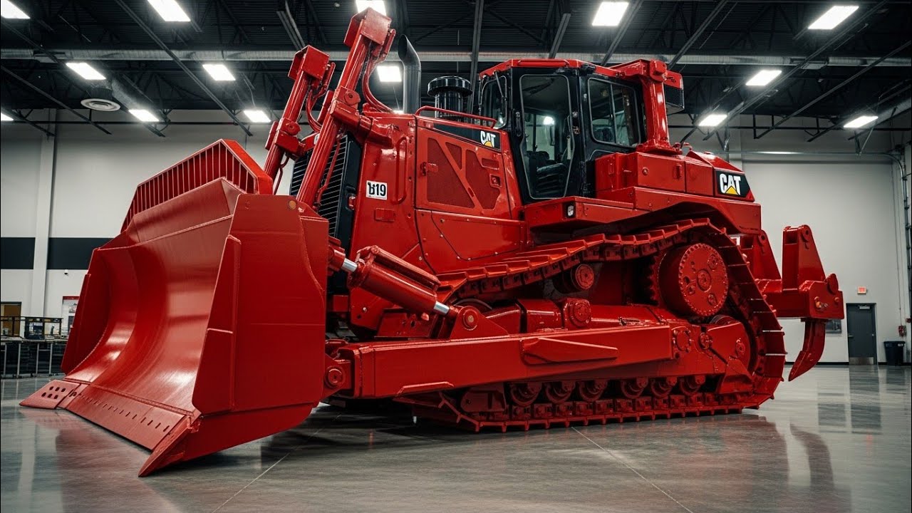 Бульдозер Cat D19 2026 года — вы не поверите в эту мощь