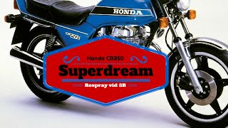 HONDA 250 Superdream Vintage Rétro Repro Signes