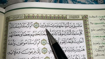 كيف نطبق قواعد التجويد عند قراءة سورة المؤمنون(ج٤)