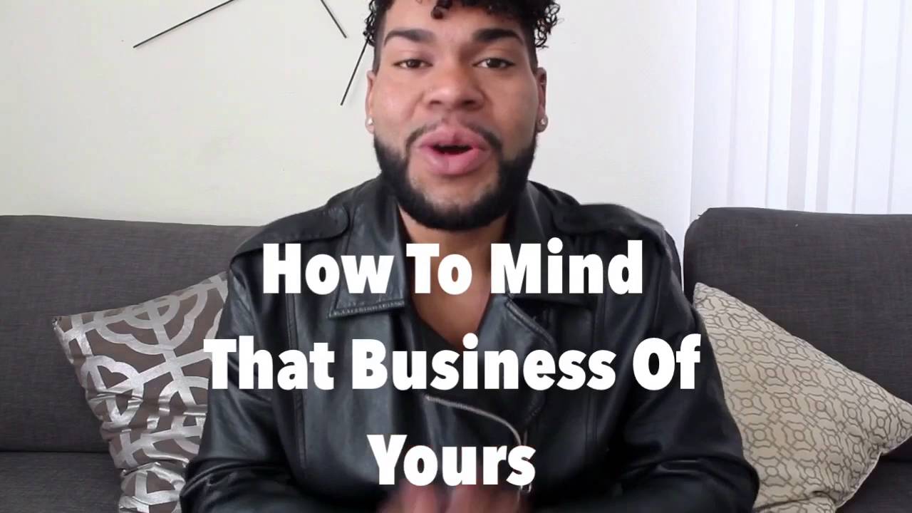 Tutorial: How to Mind Your Business - YouTube