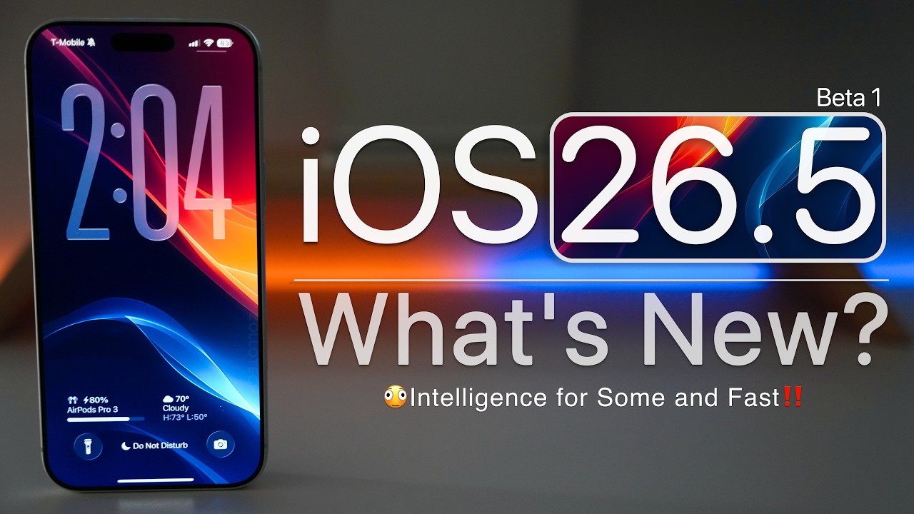 iOS 26.5 Beta 1 is Out! - What's New?