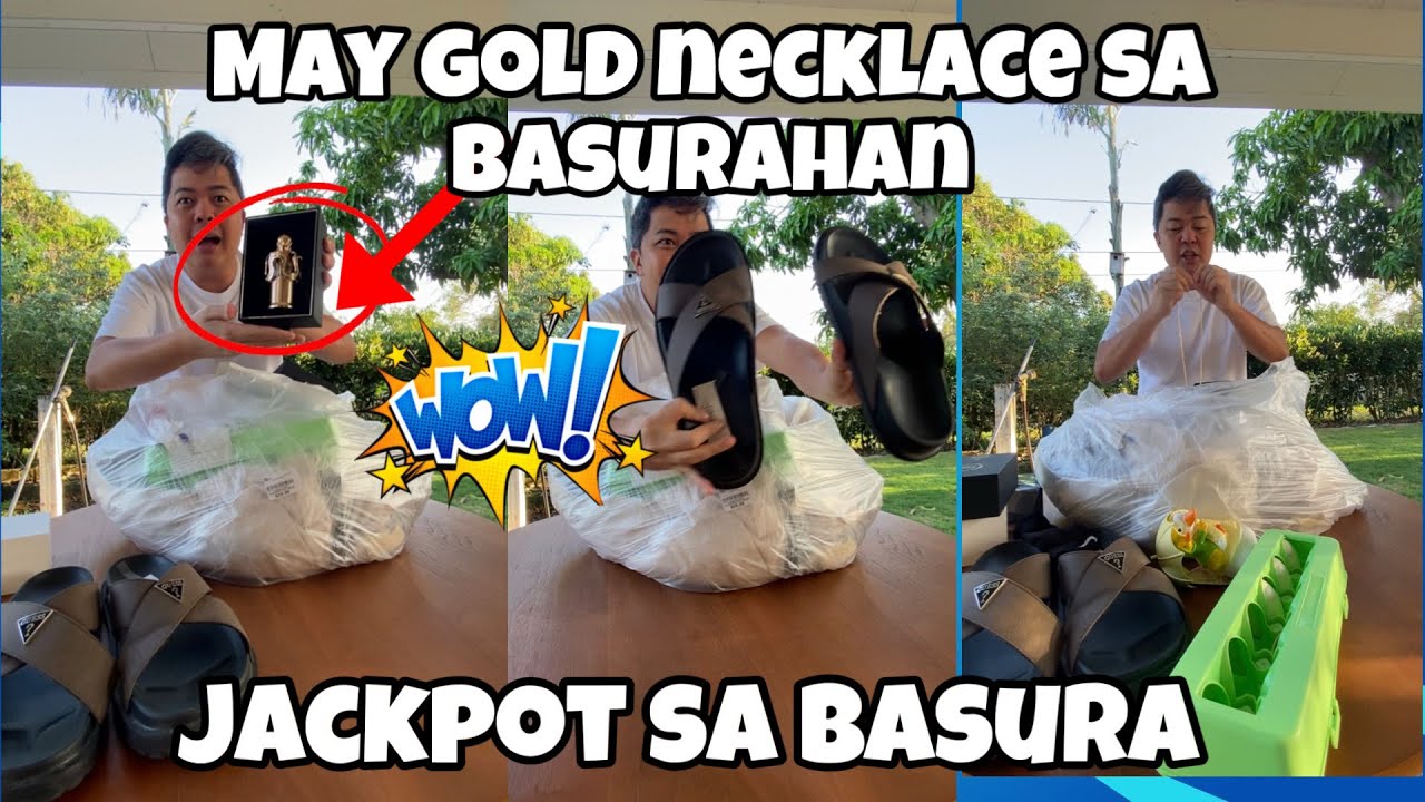 NAKAKUHA KAMI NG GOLD NECKLACE SA MAYAMANG BASURAHAN SA AMERICA | EUHANNES & JOHN DUMPSTER DIVING