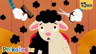 Baa Baa Black Sheep Song \& More #kidssongs with #Peekabeans