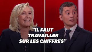 Darmanin conseille Le Pen pour 