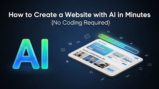 How to Create a Website with AI in Minutes (No Coding Required) With Olitt AI