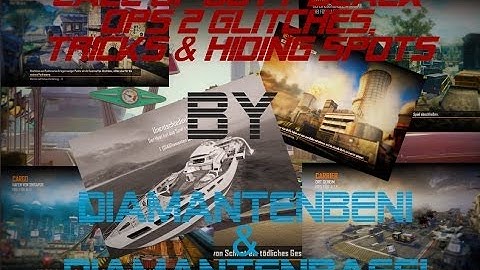 Call of Duty Black Ops 2 Glitches, Tricks & Hiding Spots ***2015***