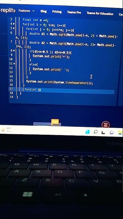 Impress your gf with a few lines of code, printing heart shape using ...