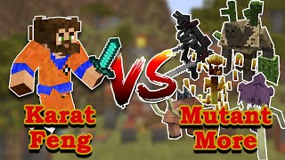 ME VS Mutant More | Player VS Minecraft Mob battle