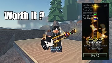 Cinderstring Rod Guide in Fisch | Roblox 