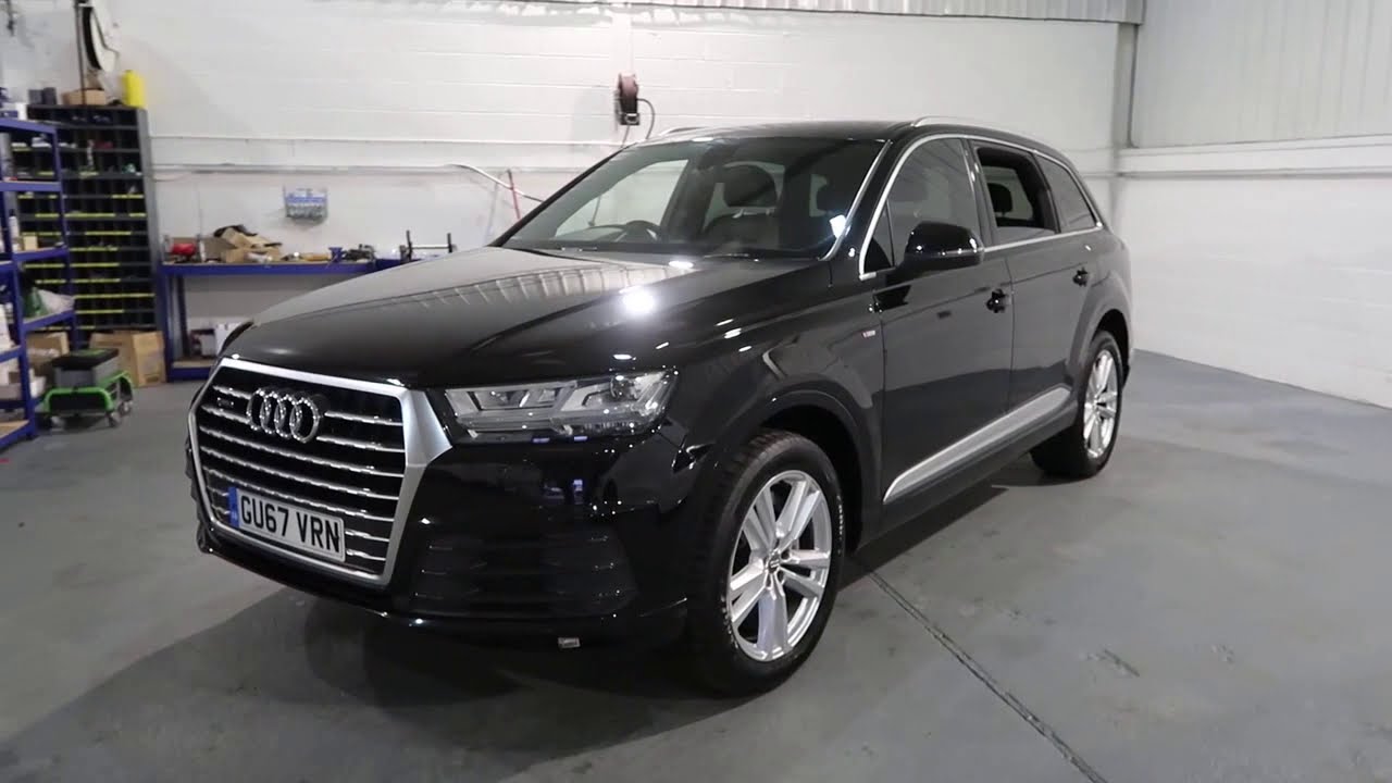 AUDI Q7 3.0 TDI QUATTRO S LINE 5d 215 BHP 2017/ 67 - YouTube