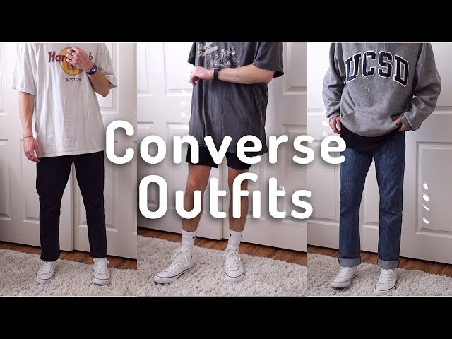 10 Stylish Ways To Wear Converse High Top Sneakers