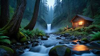 Soft Steady Rain for Sleep | Rainy Forest Journey | 8 Hours screenshot 4