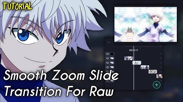 smooth zoom slide transition for raw tutorial - alight motion [amv]