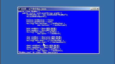 java tutorial Lesson4 Data Types Pt 2