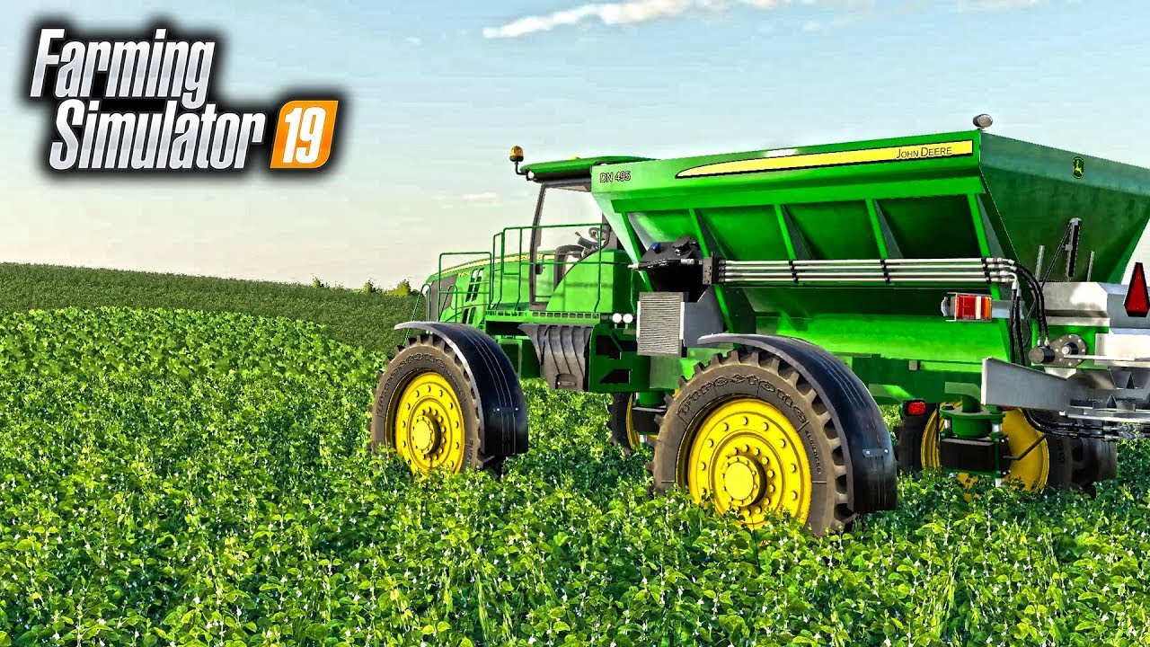 farming simulator 2019 latest news FS19- LAYING DOWN THE LIME! W/ JD 4045R (22MPH THROUGH FIELDS)