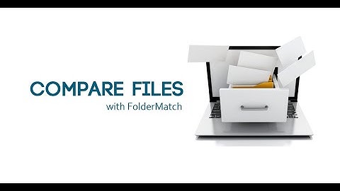 FolderMatch v4 - Compare Files demo