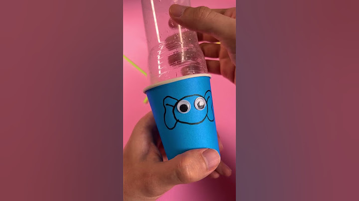 DIY Mini-Wasserspender aus einem Becher!💧 #shorts