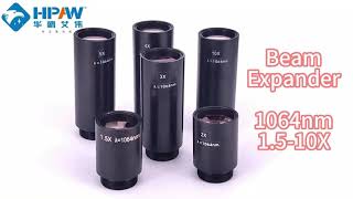 1064nm laser beam expander lenses 1.5X to 10X available and customizable