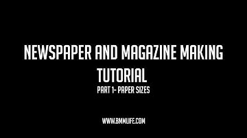 How To Design A Newspaper In QuarkXPress | TYBMM Journalism | PART 1