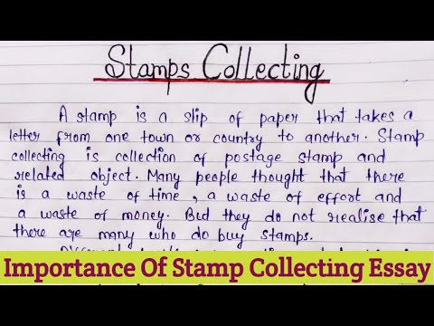 quotations on essay my hobby stamp collecting