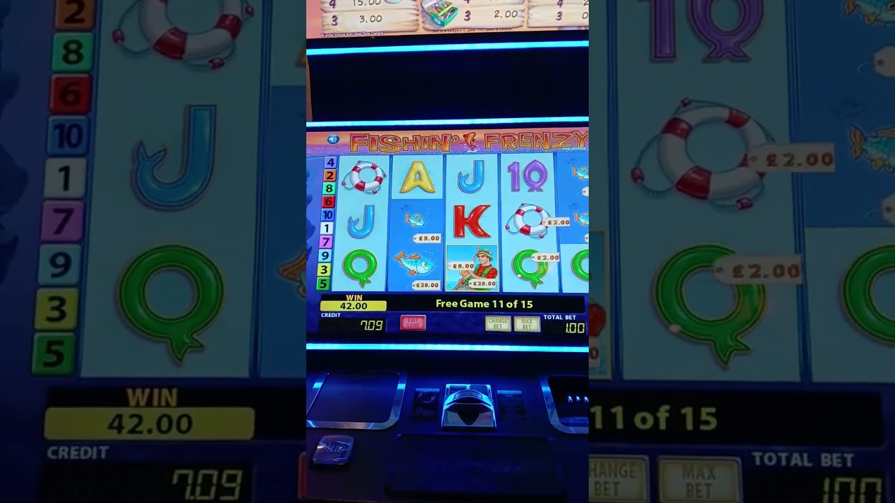 Fishing Frenzy £100 Jackpot version